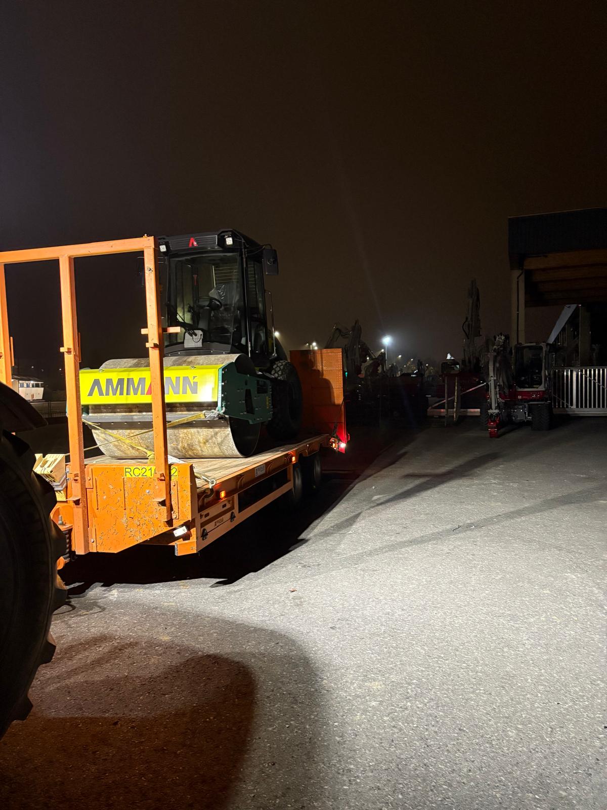 Ammann-Walzenzug zur Verdichtung im Erdbau